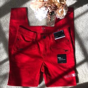 NWT Red Jeggings